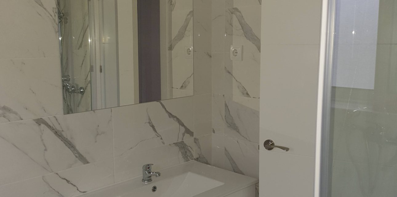 Interior remodelado após intervenção em Caneças